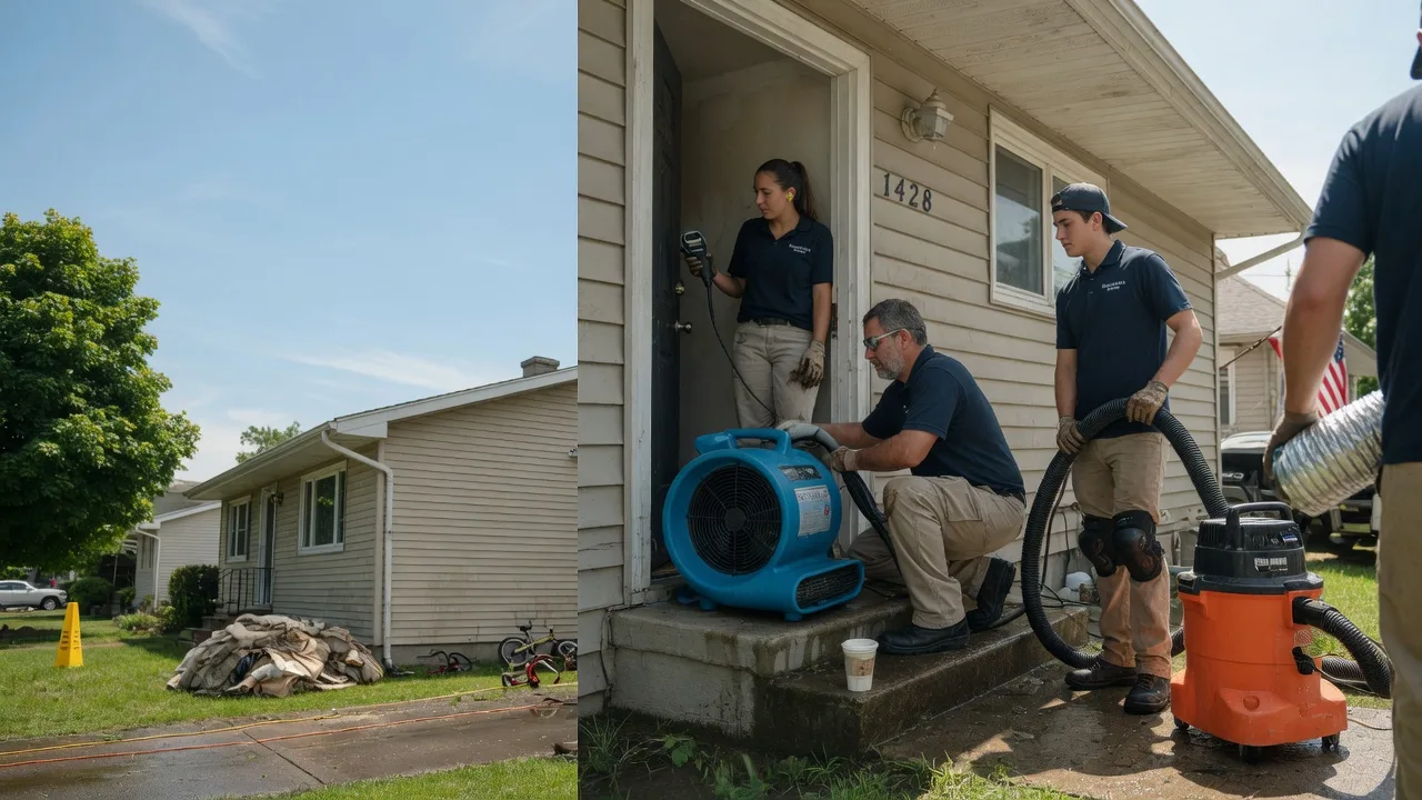 Water Damage Restoration in Central, IN near me